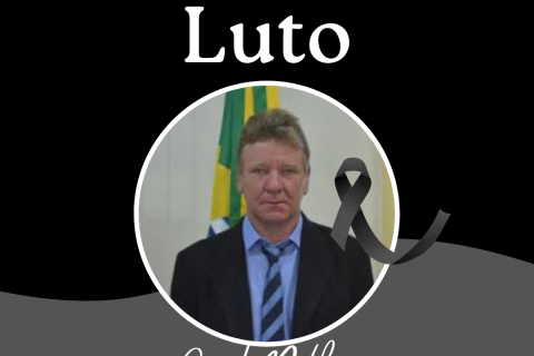Nota de falecimento.